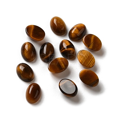 Natural Tiger Eye Cabochons G-F605E-19B-1