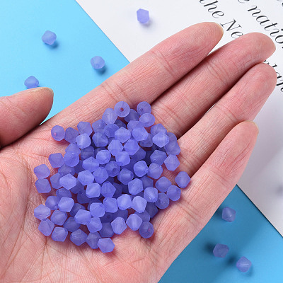 Frosted Acrylic Beads MACR-S373-61K-04-1