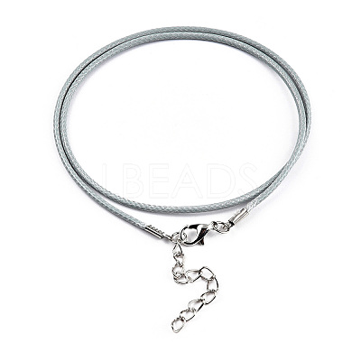 Waxed Cord Necklace Making NCOR-T003-04-1