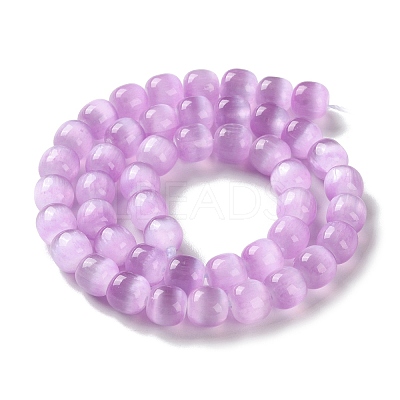 Natural Selenite Beads Strands G-B103-A01-02-1