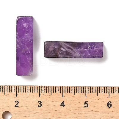 Natural Amethyst Pendants G-L593-01H-1