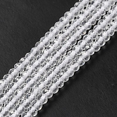 Natural Quartz Crystal Beads Strands G-I341-07A-1