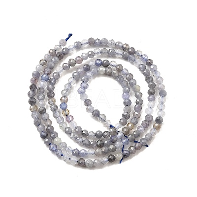 Natural Tanzanite Beads Strands G-S387-A01-2mm-1
