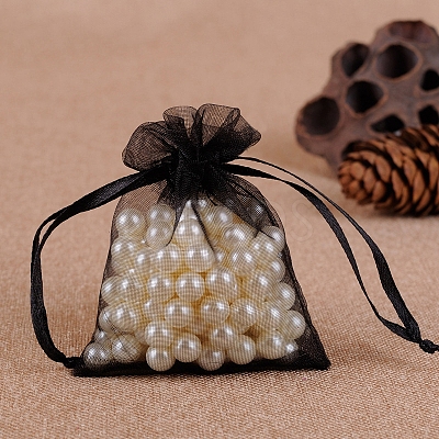 Organza Jewellery Storage Pouches PW-WG76141-03-1