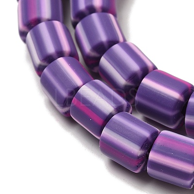 Polymer Clay Beads Strands CLAY-H006-01Q-1
