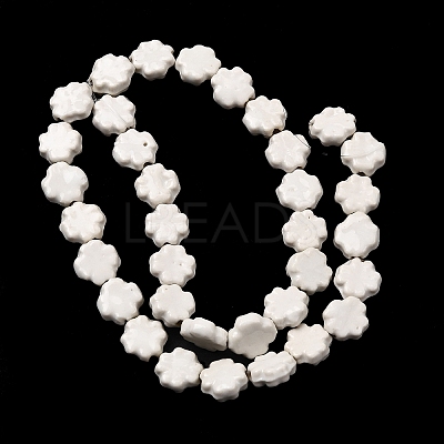 Handmade Porcelain Beads Strands PORC-K010-05F-1