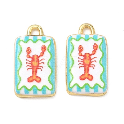 Printed Brass Pendants KK-CBAF9BC-16G-01-1