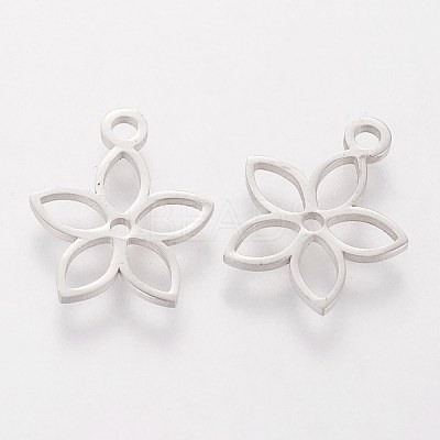 Non-Tarnish 201 Stainless Steel Charms STAS-S105-T209-1