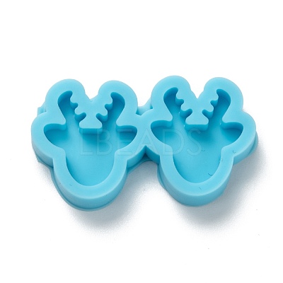 DIY Pendant Silhouette Silicone Molds DIY-G042-07-1
