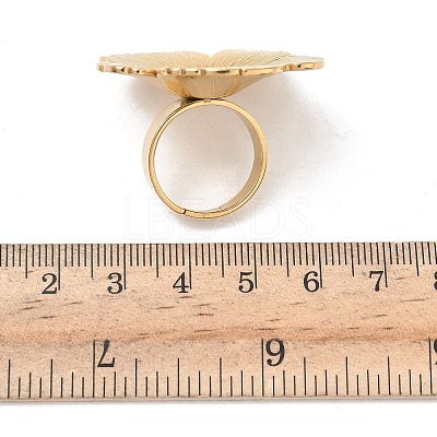 304 Stainless Steel Cuff Rings LS-RJEW-D338-05C-G-1