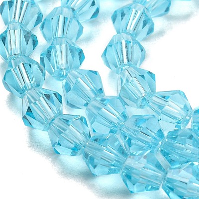 Transparent Glass Beads Strands EGLA-A039-T3mm-D20-1