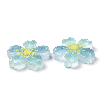 Luminous Resin Cabochons X-RESI-G030-01D-1