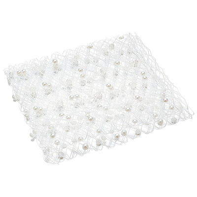Polyester Mesh Ribbons for Bridal Headwear AJEW-WH0518-73A-1