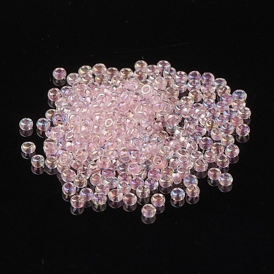 FGB 8/0 Grade A Round Glass Seed Beads SEED-N002-E-307-1