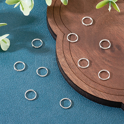 925 Sterling Silver Split Jump Rings STER-TA0001-48A-1