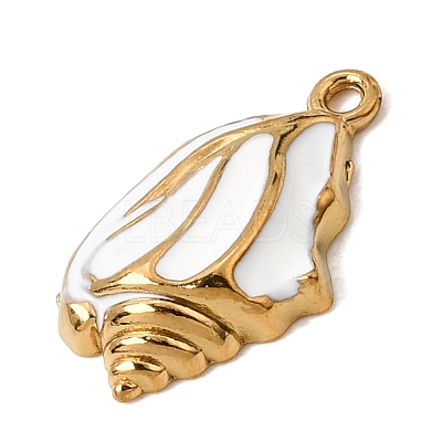 304 Stainless Steel Enamel Pendants SA-CBA7FC1-10G-02-1