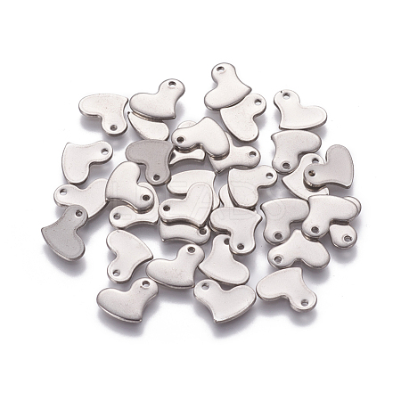 201 Stainless Steel Charms STAS-L234-089P-1