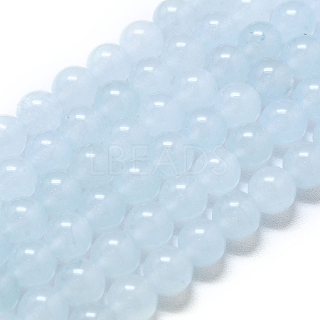 Natural Malaysia Jade Beads Strands G-L645-C01-8mm-01-1