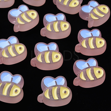 Transparent Acrylic Beads MACR-S374-06B-06-1