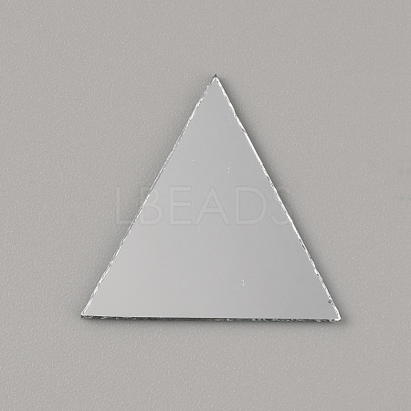 Glass Mirror Mosaic Tiles DIY-WH0419-41C-1