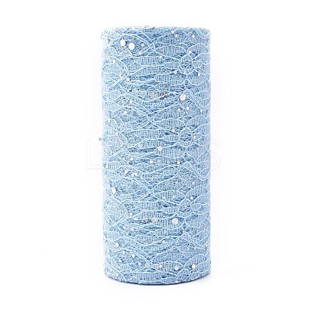 Glitter Sequin Deco Mesh Ribbons LS-OCOR-K004-A04-1
