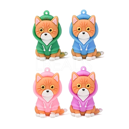 PVC Plastic Pendants PL-CBAC107-03-1