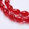 Glass Beads Strands GLAA-R024-15x10mm-M-3
