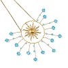 304 Stainless Steel Sun Shape Hanging Suncatcher HJEW-JM05031-02-2