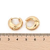 Brass Hoop Earrings for Women EJEW-U041-02G-5