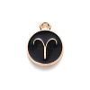 Alloy Enamel Pendants ENAM-S124-01A-08A-2