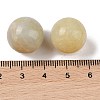 Natural Flower Amazonite No Hole Sphere Beads G-K353-04D-41-3