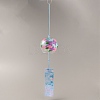 Glass Wind Chimes DJEW-WH0016-33B-1