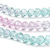 Transparent Painted Glass Beads Strands LS-DGLA-A034-T4mm-A10-4