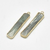 Natural Labradorite Pendants G-Q494-54B-2