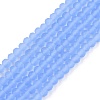 Transparent Glass Beads Strands EGLA-A044-T1mm-MD14-1
