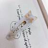 Cat Shape Cellulose Acetate(Resin) Alligator Hair Clips PW-WGA8C03-10-1