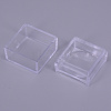 Transparent Plastic Box CON-WH0074-11-2