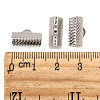 Iron Ribbon Crimp Ends E005Y-3