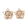 Brass Micro Pave Cubic Zirconia Beads CU-CBAEC99-33G-03-1