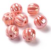 Handmade Pearlized Porcelain Beads PORC-G010-01F-1