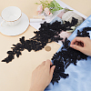 3D Flower Polyester Embroidery Costume Accessories DIY-WH0488-08-3