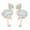 Epoxy Resin Pendants PALLOY-T056-43A-2