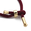 Cotton Cord Bracelets BJEW-F360-B29-3