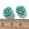 Synthetic Shell Dyed Carved Beads SHEL-I001-05C-01-4