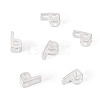 6Pcs 925 Sterling Silver Hollow Initial Beads STER-TA0001-53P-2