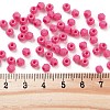 Baking Paint Glass Seed Beads SEED-A032-02M-4