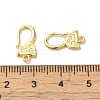 Brass Stud Earring Findings FIND-Z039-31G-3