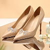 4Pcs 2 Colors Bowknot Alloy Rhinestone Shoe Decoration FIND-GO0002-34-7