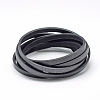 Flat Single Face Imitation Leather Cords LC-T002-02-2