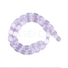 Natural Selenite Beads Strands G-F750-19-3